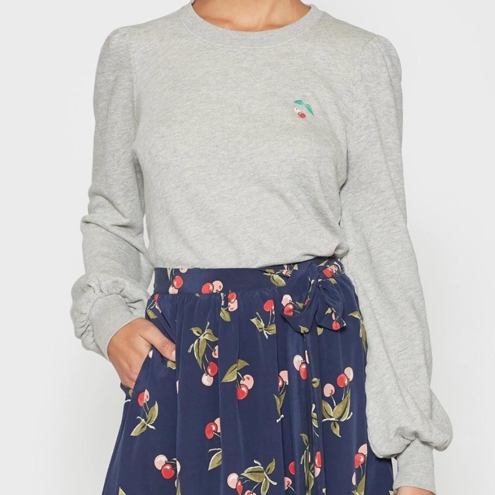 NEW Joie Bernette Cherry Sweatshirt